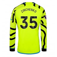 Echipament fotbal Arsenal Oleksandr Zinchenko #35 Tricou Deplasare 2023-24 maneca lunga